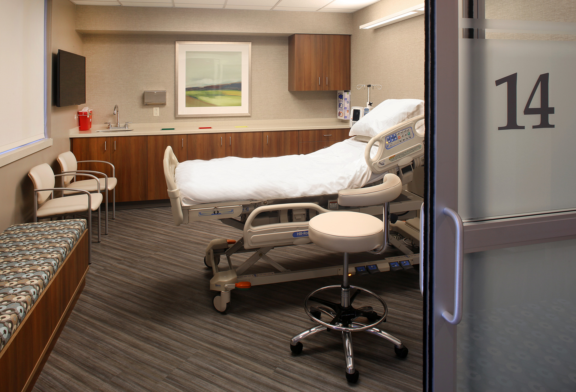 Patient room. 